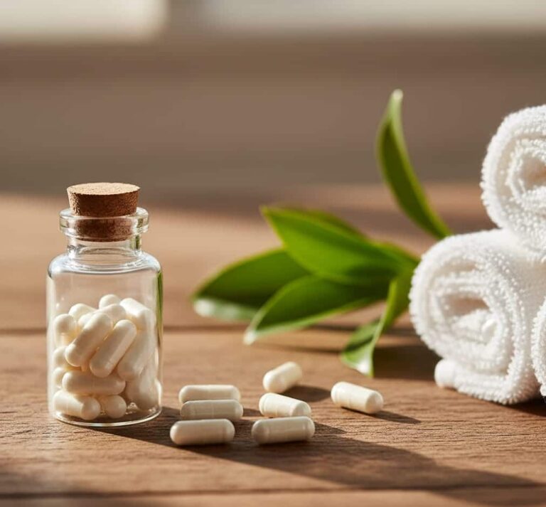 Biotin pills vs gummies comparison showing capsules and chewable supplements side by side